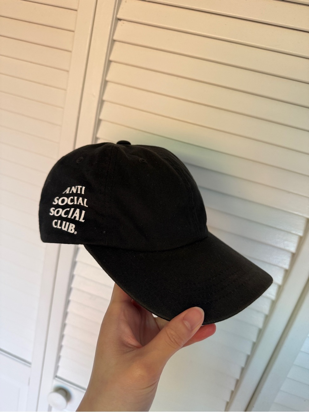 Authentic Anti Social Social Club Cap Unisex– Like New